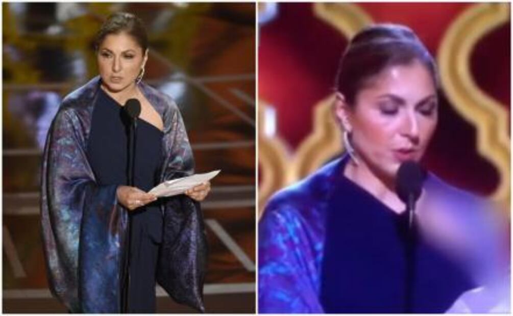 Televisora iraní censura escote de Charlize Theron en los Oscar