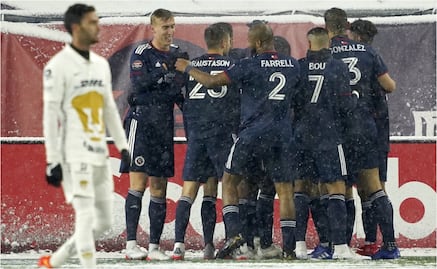 El New England Revolution humilla a los Pumas en la Concachampions