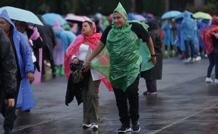 Baja presión y depresión tropical Mario provocan lluvias en los 32 estados este 16 de septiembre