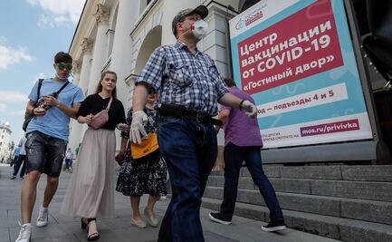 Rusia registra aumento de 15% en muertes por Covid tras propagación de variante Delta