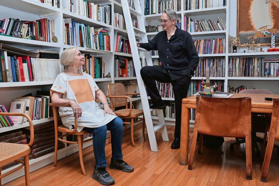 Margarita de Orellana y Alberto Ruy Sánchez tienen más de tres décadas enriqueciendo el mundo de la edición y la promoción del libro./FERNANDA ROJAS / EL UNIVERSAL