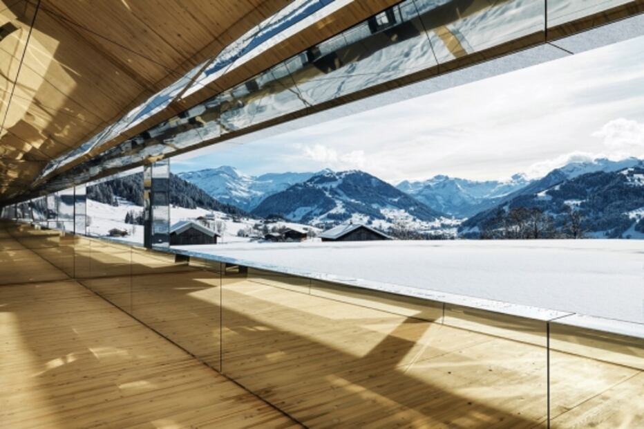 Conoce esta casa "invisible" en las montañas