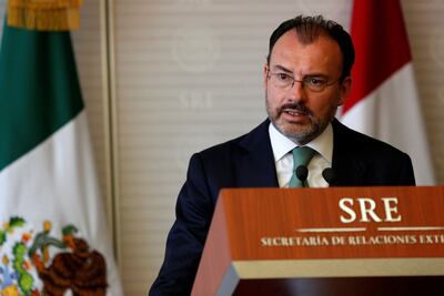 Videgaray: pronta negociación del TLCAN dará certidumbre a inversionistas