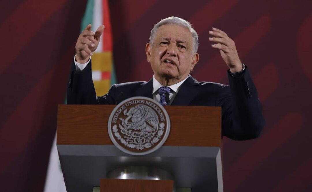 Sin mencionarla, el presidente se refirió a Xóchitl Gálvez como "La innombrable" /Foto: Fernanda Rojas. EL UNIVERSAL