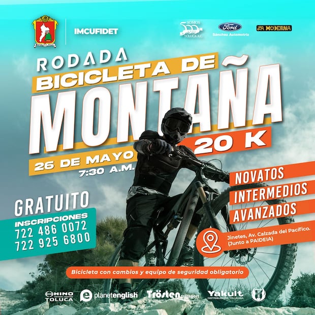 El evento será este domingo 26 de mayo. (Foto: especial)