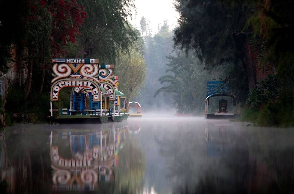 Xochimilco. Foto: Sectur México