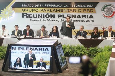 Ratifican a Barbosa y a Padierna como líderes en el Senado