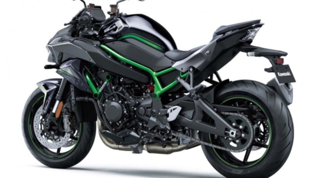 Kawasaki presenta su nueva Z H2 en Tokio