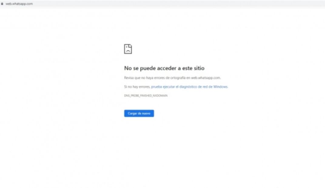 WhatsApp, Instagram y Facebook presentan fallas 