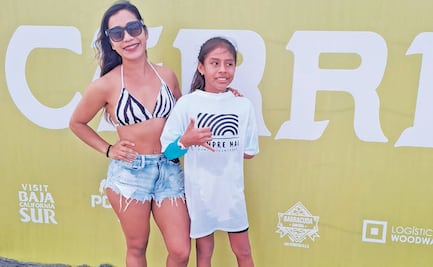 Andrea García, la niña que sueña con estar en Mundial de Parasurfing