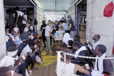 Ocean Viking, a días de no tener comida