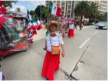 Comerciantes realizan caravana en el centro de la CDMX por Grito de Independencia; aquí te decimos dónde estarán ubicados