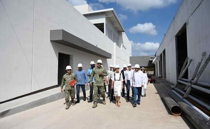 Sheinbaum supervisa obras del Hospital General Cárdenas, Tabasco; será inaugurado en marzo de 2026