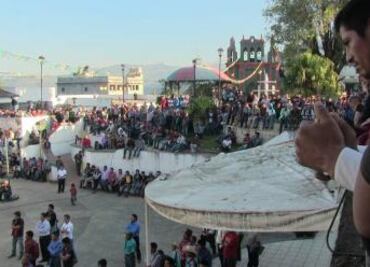 Marchan en Chalchihuitán, Chiapas; exigen freno a venta de alcohol y drogas ante aumento de violencia