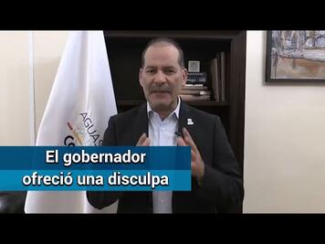 "Chingada", no fue la palabra más adecuada: gobernador de Aguascalientes