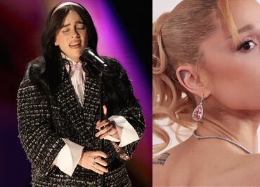Actuación de Billie Eilish en el Oscar hace llorar a Ariana Grande