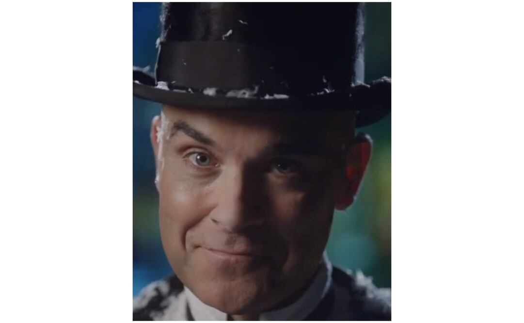 Robbie Williams lució un atuendo inspirado en la era victoriana. Foto: Instagram