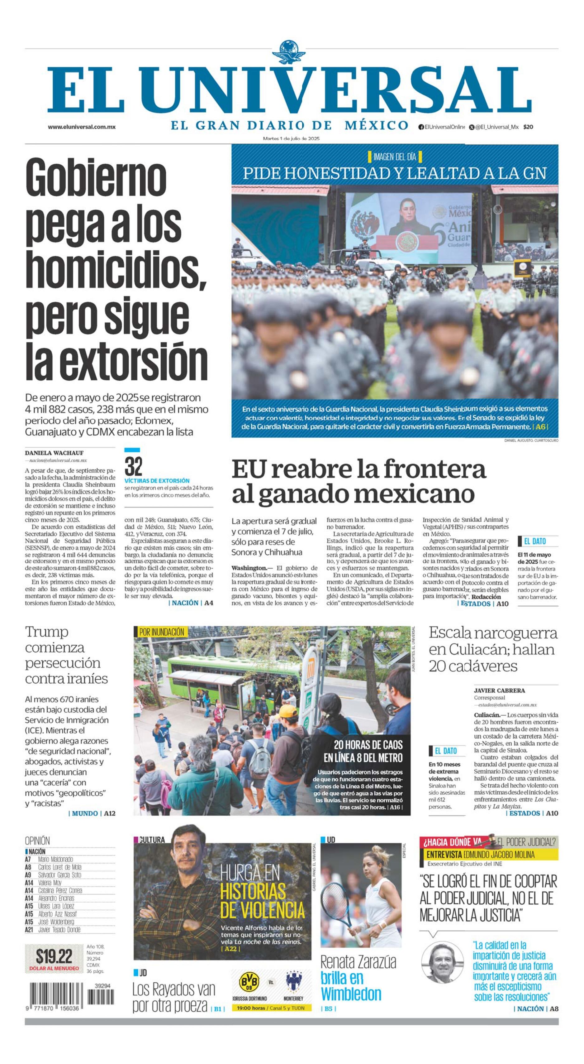Portada impresa