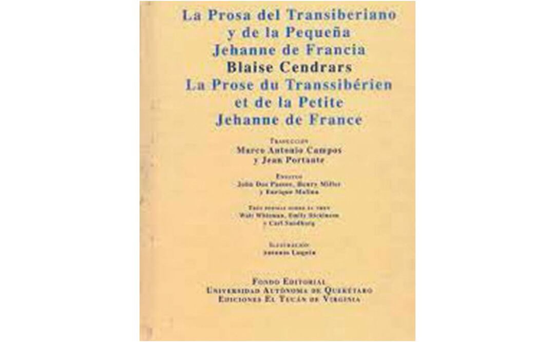 El libro conjuga a varios creadores alrededor del tren. CORTESÍA EL TUCÁN DE VIRGINIA 