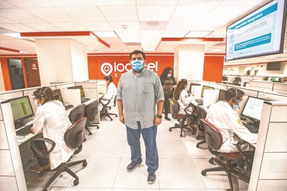 Los teléfonos no paran de sonar en Locatel para atender pacientes con Covid-19