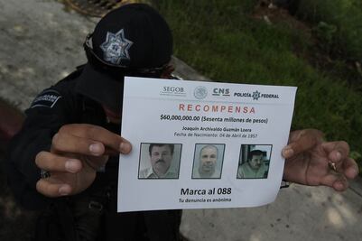 Instala DEA línea para recibir información sobre "El Chapo"