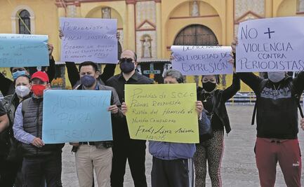 Prometen justicia para periodistas