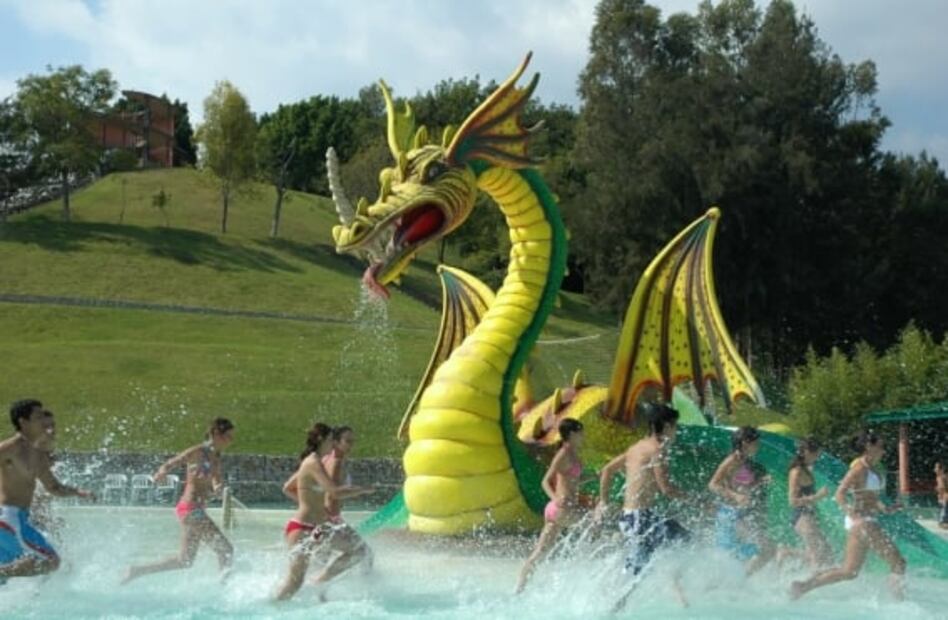 Parque Acuático Ixtapan. Foto: Parque Acuático Ixtapan