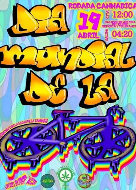 Flyer de Rodada Cannabica. Foto: Tomada de Facebook