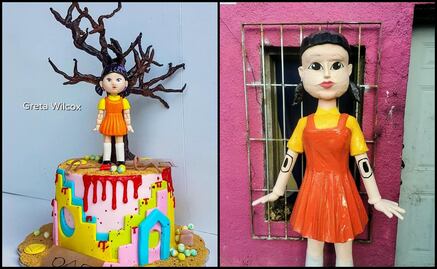 Crean en México piñata y hasta pastel de “El juego del calamar”