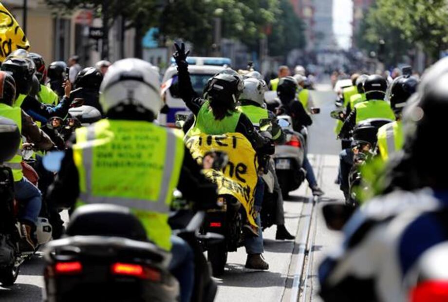 Disturbios en Francia durante marcha del 1 de Mayo