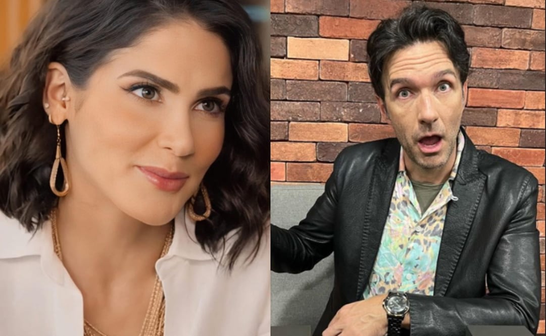 La actriz y el cantante coincidieron en un programa de televisión   Foto: Instagram