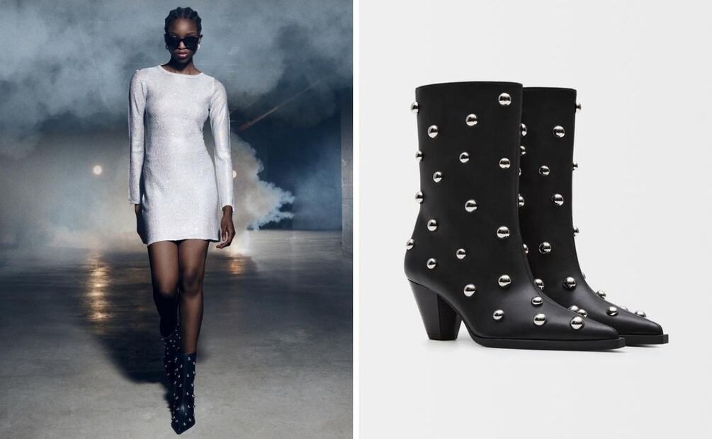 El calzado con tachas está de moda. Foto: Especial