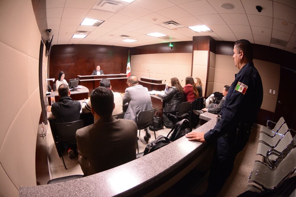 Audiencia de Marcelo González Tachiquín, ex secretario de Educación en la administración del priísta César Duarte (FOTO: ESPECIAL)