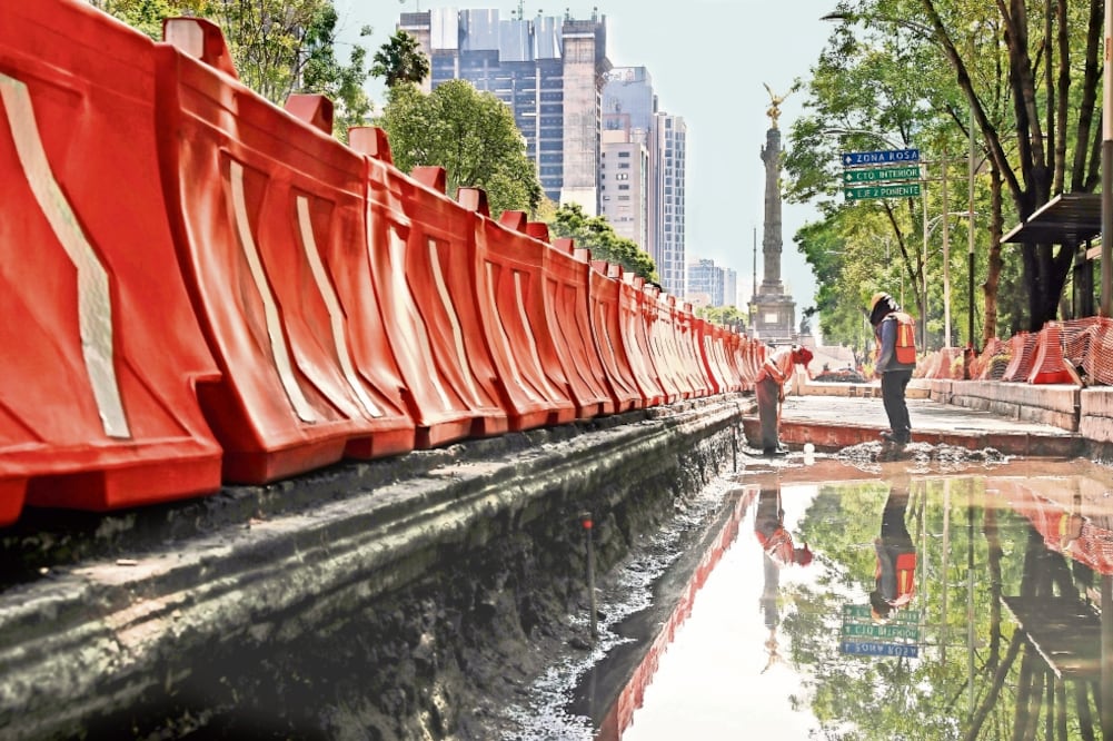 Se requirió a las autoridades capitalinas que implementen todas las medidas necesarias para que no se afecte la vialidad en las zonas en las que ya se inició la construcción del Metrobús (CRISTOPHER ROGEL. EL UNIVERSAL)