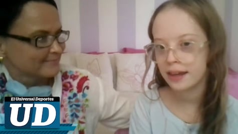 'Bibi' Wetzel, campeona mundial en gimnasia de Síndrome de Down, destaca apoyo de su madre