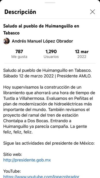 “Ya parecía campaña”: AMLO al llegar a su natal Tabasco y es recibido por docenas de paisanos