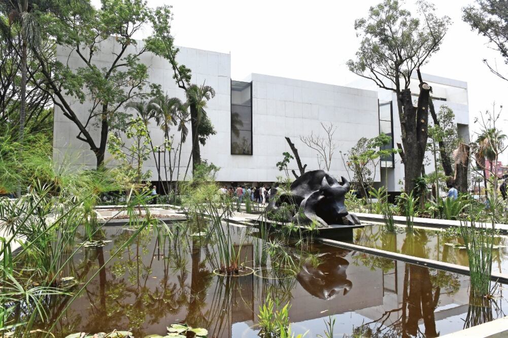 El recinto tiene un jardín que exhibe de forma permanente 14 esculturas de gran formato de Juan Soriano. (JUSTINO MIRANDA. EL UNIVERSAL)