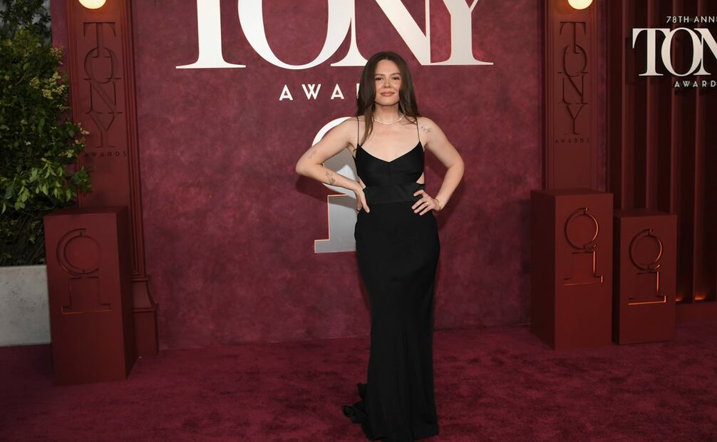 Joy Huerta en los Premios Tony. La mexicana está nominada en la categoría categoría de Mejor Partitura Original. Foto: AP.