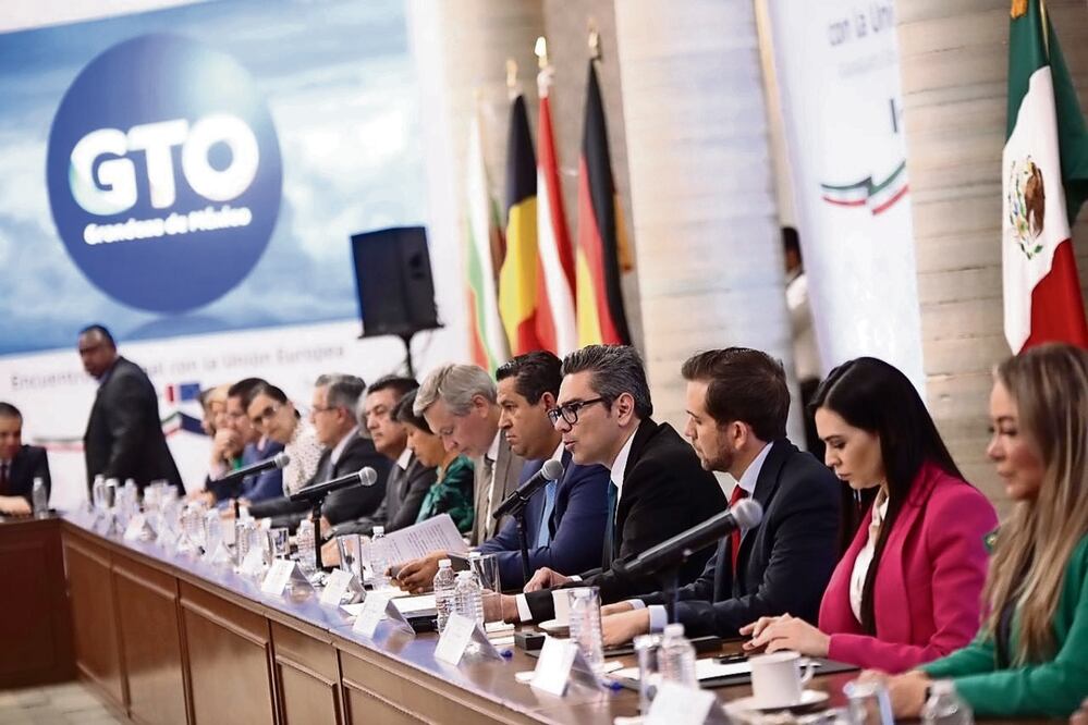 En la reunión con la Unión Europea se dijo que Guanajuato es el epicentro de las relaciones con el grupo.