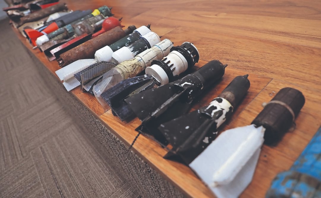 Autoridades reconocen que la Tierra Caliente de Michoacán está minada, lo que pone en peligro a los civiles junto a las municiones artesanales que también se fabrican. Foto: Especial