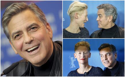 George Clooney lleva buen humor a la Berlinale