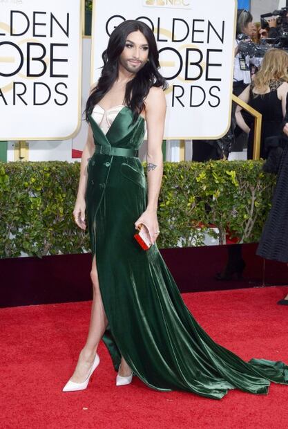 5 atuendos de Conchita Wurst que te robarán el aliento