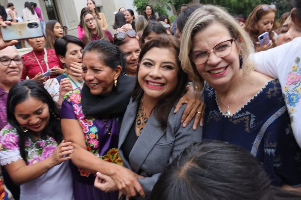 Clara Brugada destacó la creación del Sistema Público de Cuidados en CDMX para hacer justicia “sustantiva” a las mujeres. (Foto: especial)