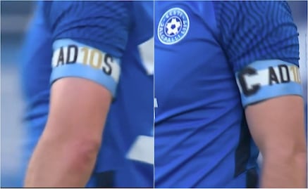 Maradona recibe homenaje del capitán de la Selección de Estonia