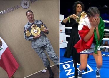 Erika Cruz, Subagente de la Guardia Nacional se convierte en campeona mundial de boxeo