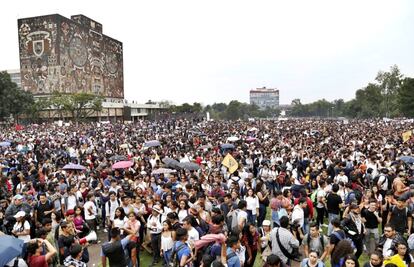 Rector de la UNAM pide revisar Reglamento del Tribunal Universitario; rechaza que se criminalice el derecho a la protesta