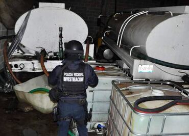 Aseguran en cuatro estados cerca de 180 mil litros de hidrocarburos