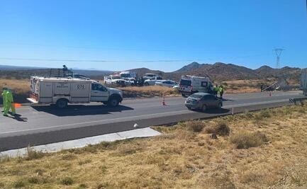 Accidente carretero deja 6 migrantes muertos en Chihuahua; el conductor huyó  