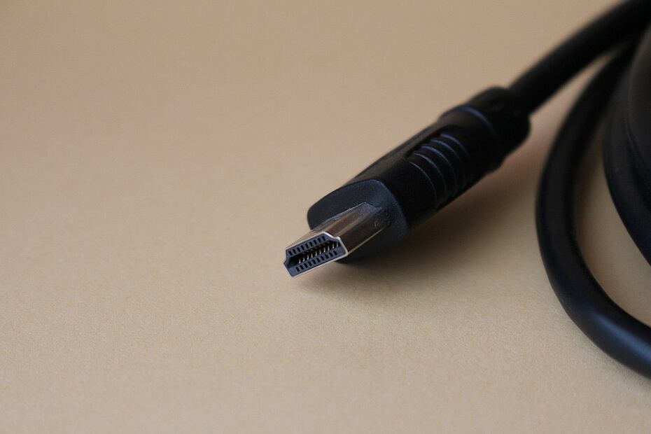 Estas son las funciones del cable HDMI 2.2. Foto: Pixabay