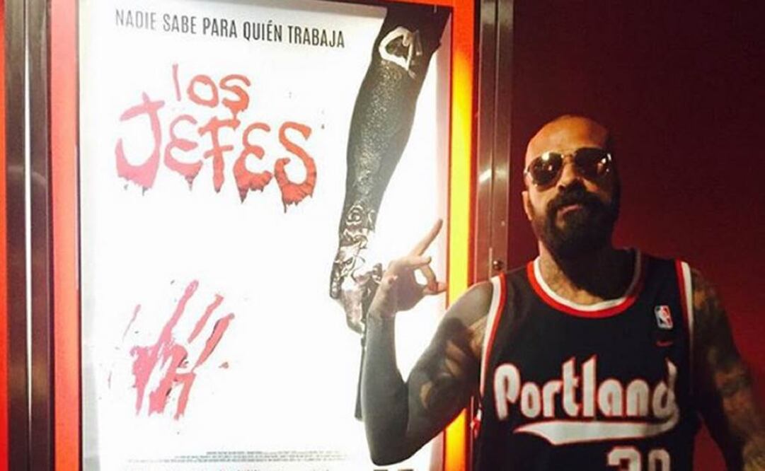 “Los Jefes” es el primer largometraje del realizador regio Chiva MF y con el que el grupo Cartel de Santa debuta en la producción fílmica. FOTO: Instagram Cartel de Santa